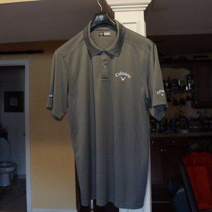 Callaway men's Grey polo golf shirt XL